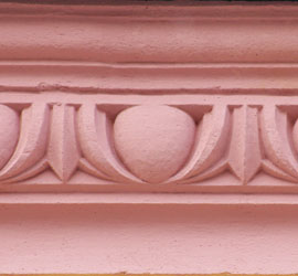 Plauen, Kaiserstraße 11, Fassadendetail