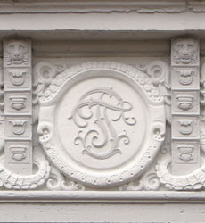 Plauen, Marienstraße 19 / 21, Fassadendetail