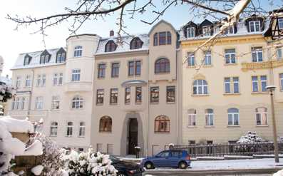 Plauen, Schubertstraße 17, Fassadenansicht
