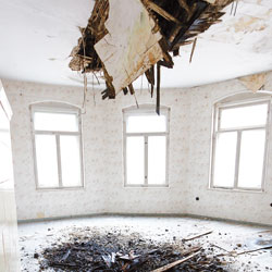Plauen, Rähnisstraße 35, Innenraum vor der Sanierung