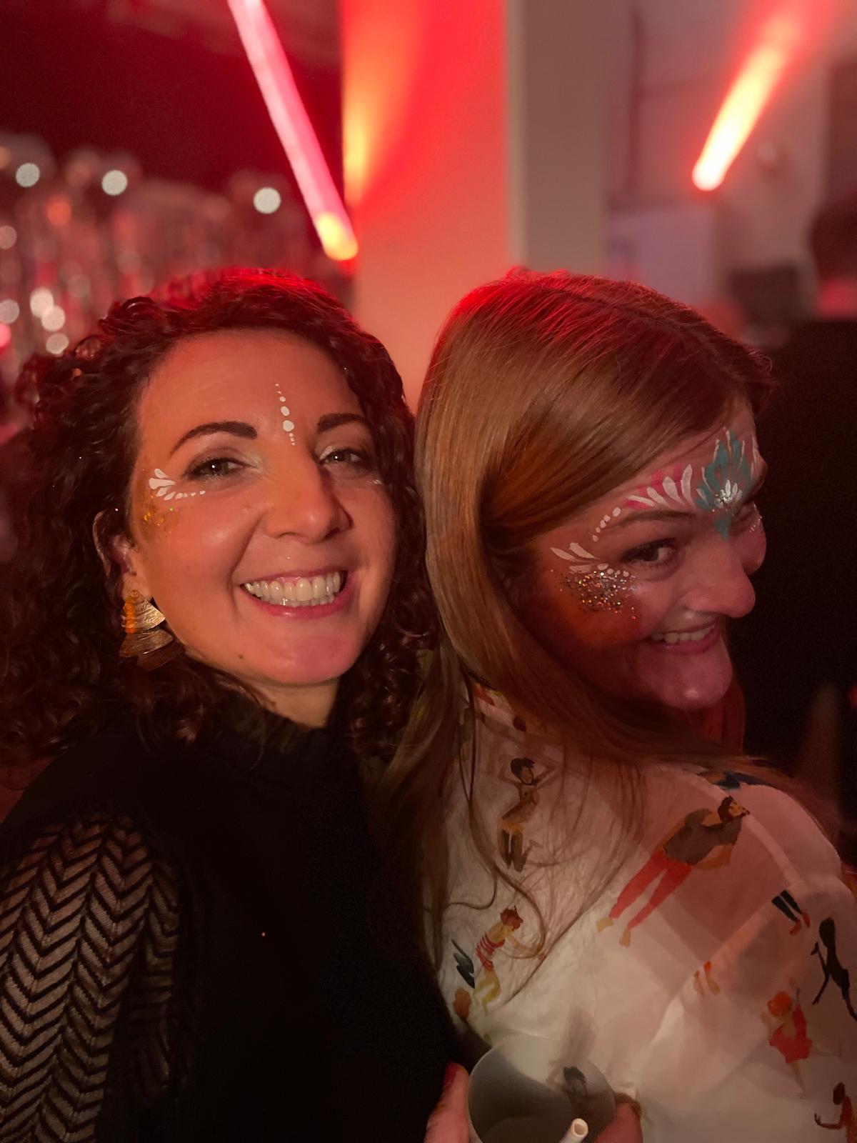 Soirée d'entreprise maquilleuse