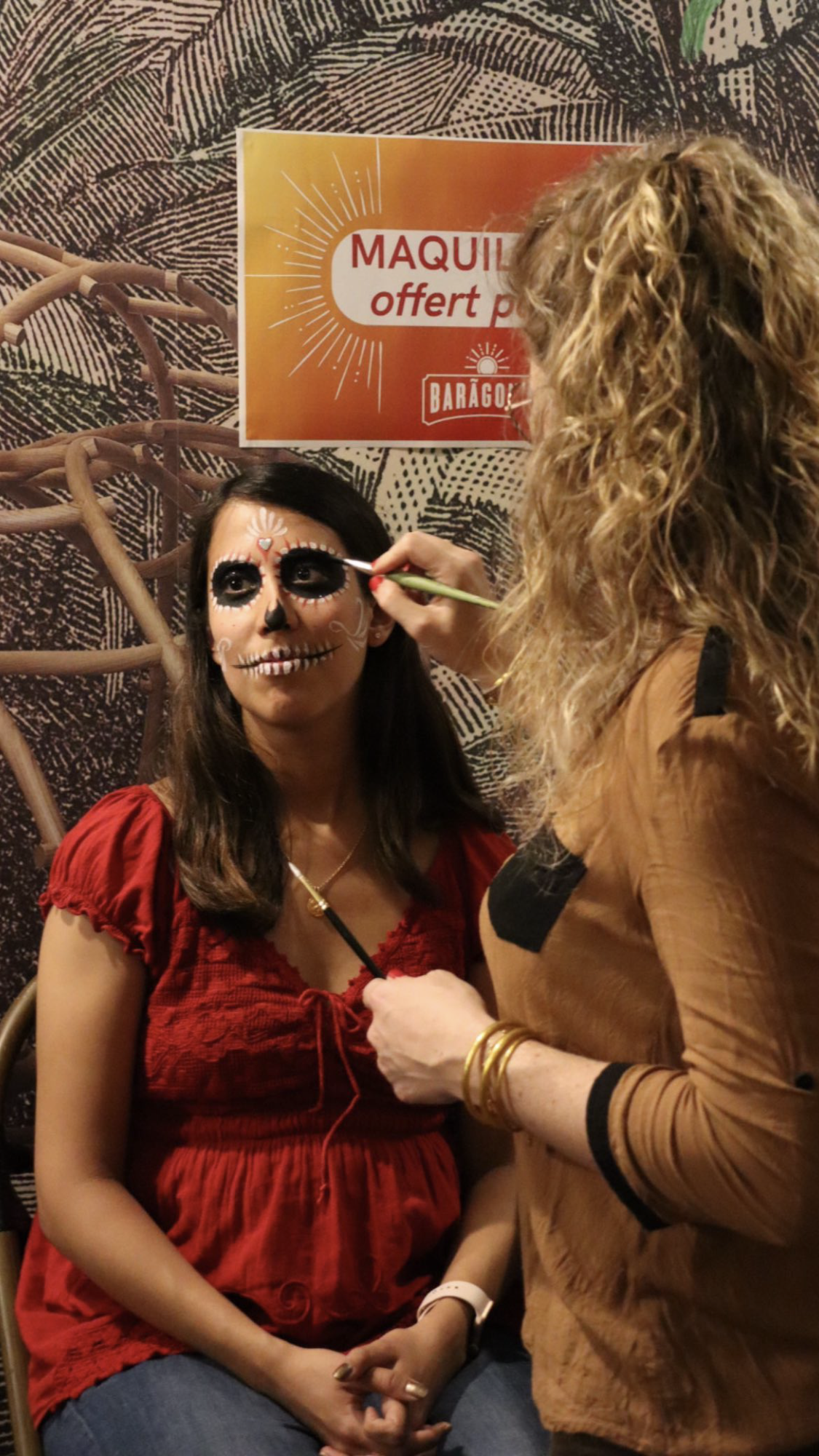 Maquilleuse pour haloween à lyon