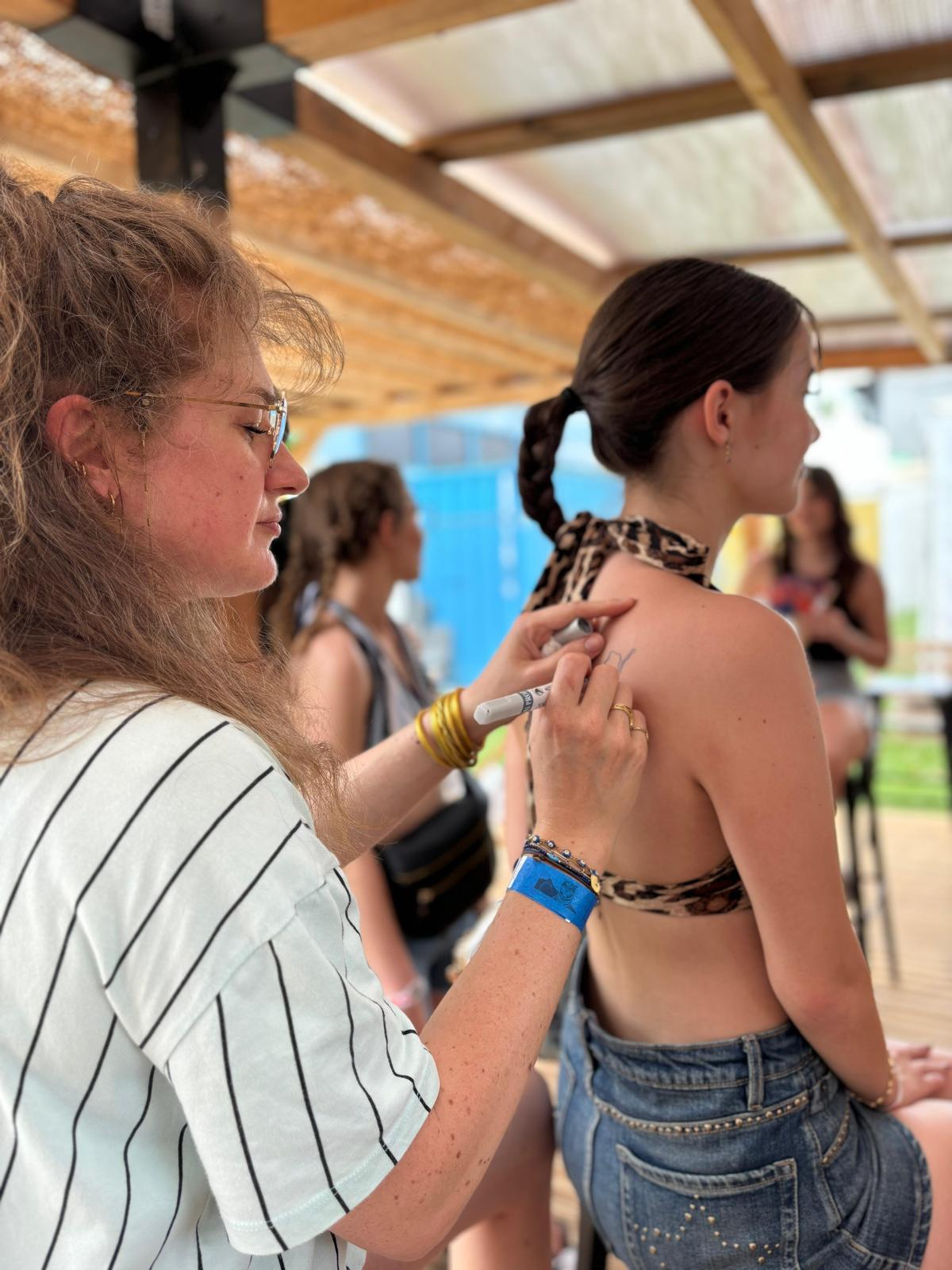 Tattoo temporaire pour événement, festival, animation dans toute la France
