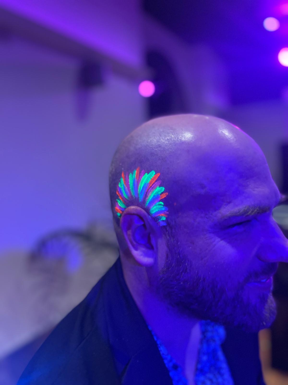 Animation maquillage homme / garcon  evenementiel