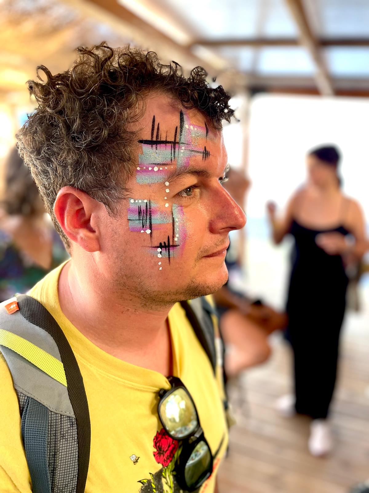 Maquillage homme soirée évènementielle