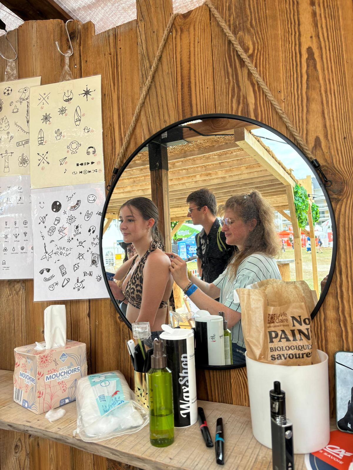Tattoo temporaire pour événement, festival, animation dans toute la France