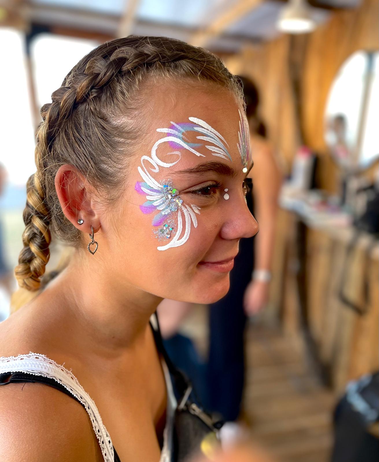 makeup festival et paillette