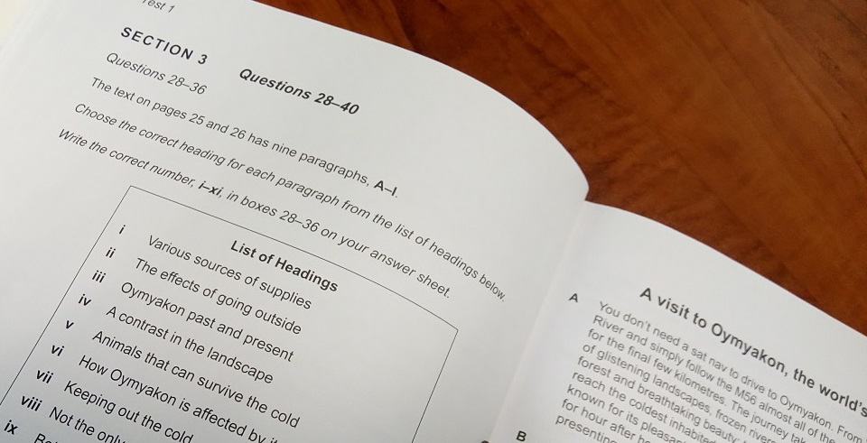 IELTS リーディング セクション3の攻略法