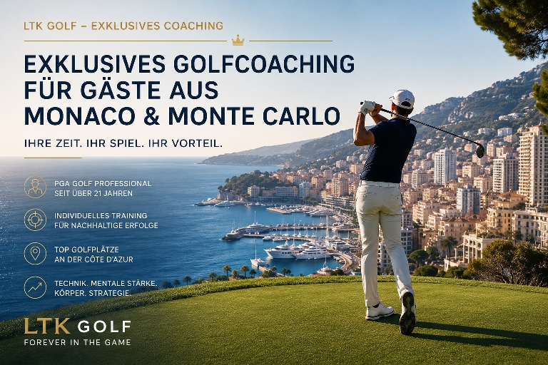 Golfunterricht Monaco & Monte Carlo
