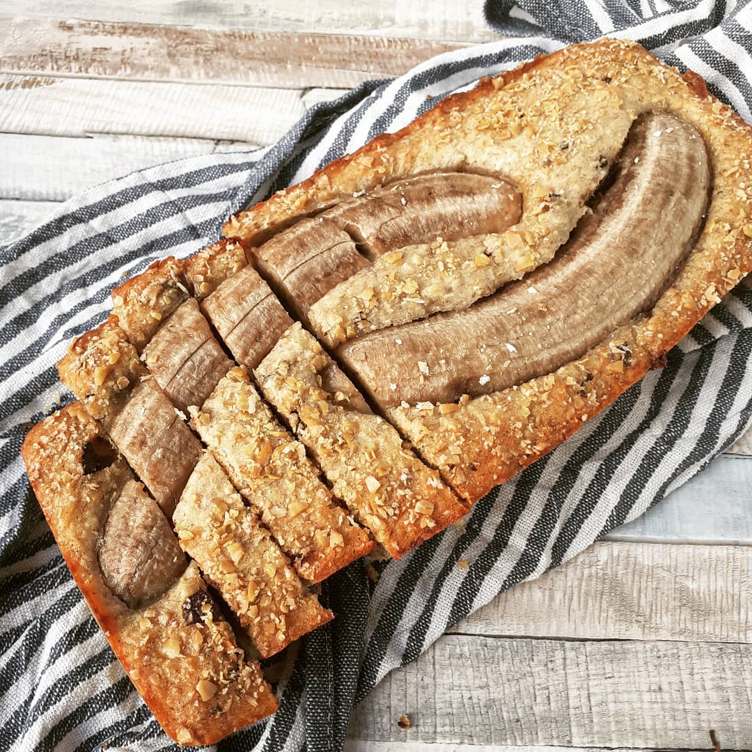 Zuckerfreies Bananenbrot