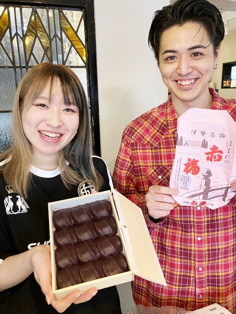 岡野くんからお土産頂きました！