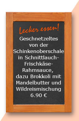 Mittagstisch am Donnerstag den 19.10.2017