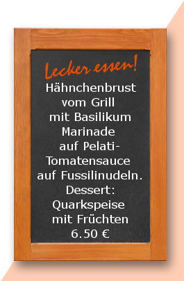 Mittagstisch am Mittwoch den 02.08.2017