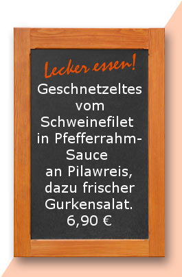 Mittagstisch am Donnerstag den 26.04.2018: 