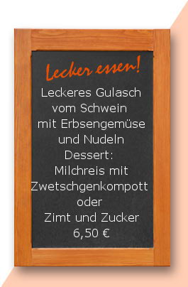 Mittagstisch: