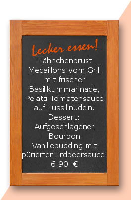 Mittagstisch am Montag den 19.02.2018