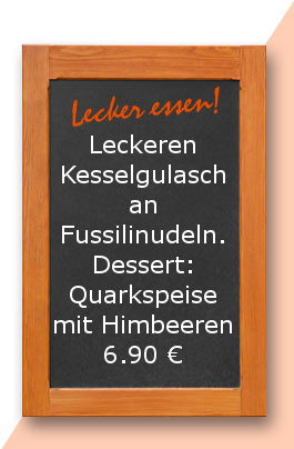 Mittagstisch am Donnerstag den 26.10.2017: 