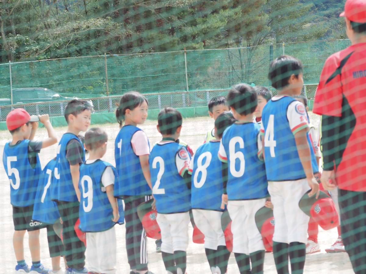 ティーボール大会（リトルリーグ中国連盟主催）