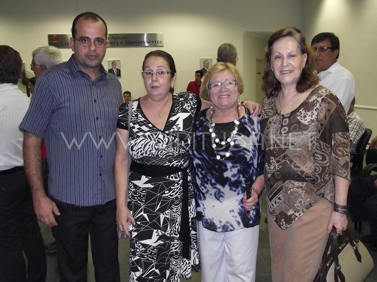 Marcos Ronald, Sueli Gomes, Terezinha Abreu e Célia Morau