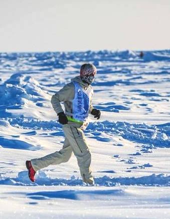 Foto: Alexander Rüdiger, North Pole Marathon 2018