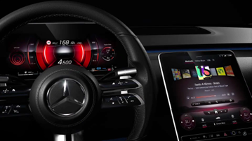 Mercedes-Benz S-Class (12.8-inch OLED CID)