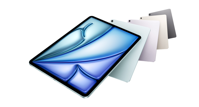 iPad Air。今年発売された製品はLCDディスプレイを採用した。〈写真 Apple公式サイト〉