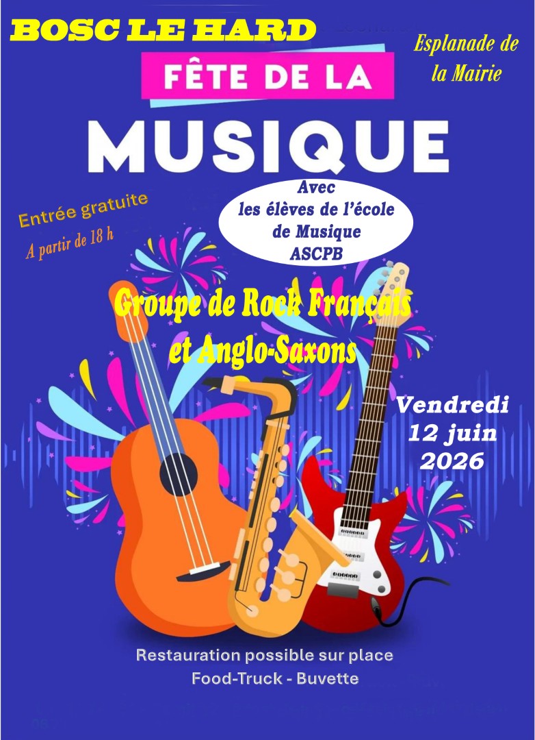 affiche fête de la musique