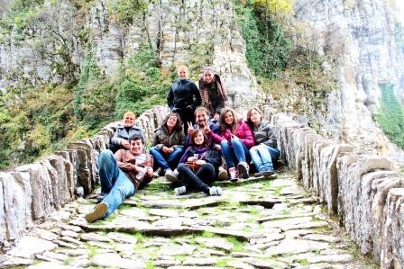 Excursion to villages of Zagori - one an old stone bridge