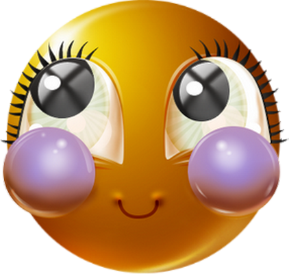 smiley rond - émoji - émoticônes - smiley émoticône émoji cartoon clipart illustration - artémotic
