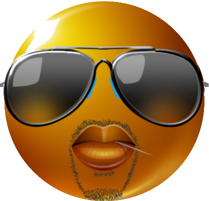 smiley rond - émoji - émoticônes - smiley émoticône émoji cartoon clipart illustration - artémotic