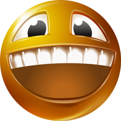 smiley rond - émoji - émoticônes - smiley émoticône émoji cartoon clipart illustration - artémotic