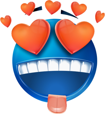 smiley rond - émoji - émoticônes - smiley émoticône émoji cartoon clipart illustration - artémotic