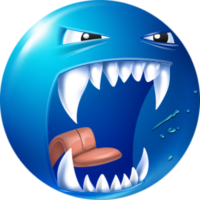 smiley rond - émoji - émoticônes - smiley émoticône émoji cartoon clipart illustration - artémotic