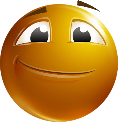 smiley rond - émoji - émoticônes - smiley émoticône émoji cartoon clipart illustration - artémotic