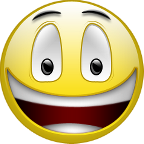 smiley rond - émoji - émoticônes - smiley émoticône émoji cartoon clipart illustration - artémotic