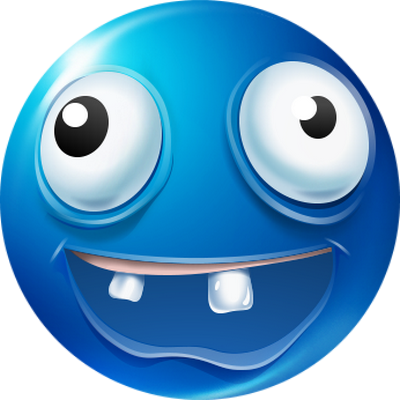 smiley rond - émoji - émoticônes - smiley émoticône émoji cartoon clipart illustration - artémotic