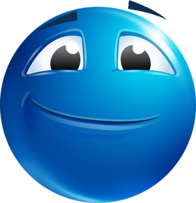 smiley rond - émoji - émoticônes - smiley émoticône émoji cartoon clipart illustration - artémotic