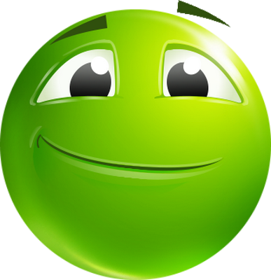 smiley rond - émoji - émoticônes - smiley émoticône émoji cartoon clipart illustration - artémotic