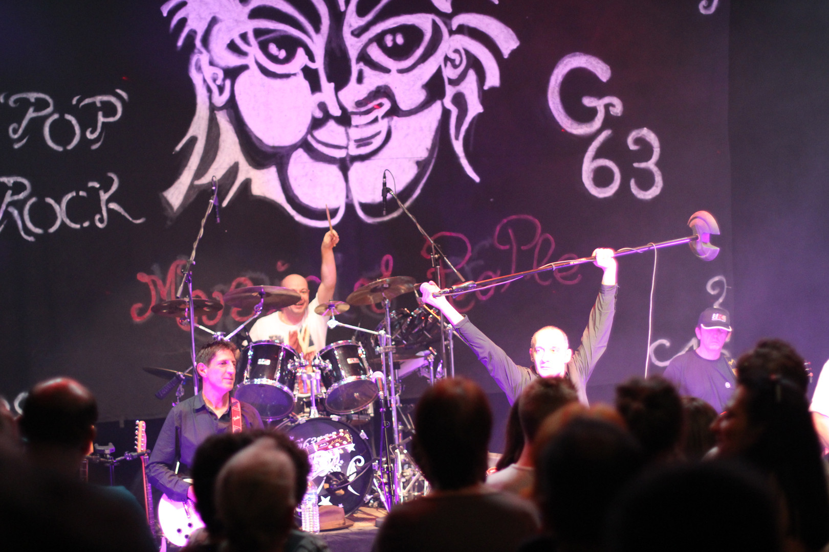 G63 en concert à l'Espace Cathare, à Quillan, le 10 mai 2014