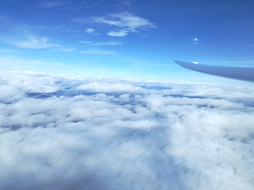 Über den Wolken... (Foto: Christoph Kahler)