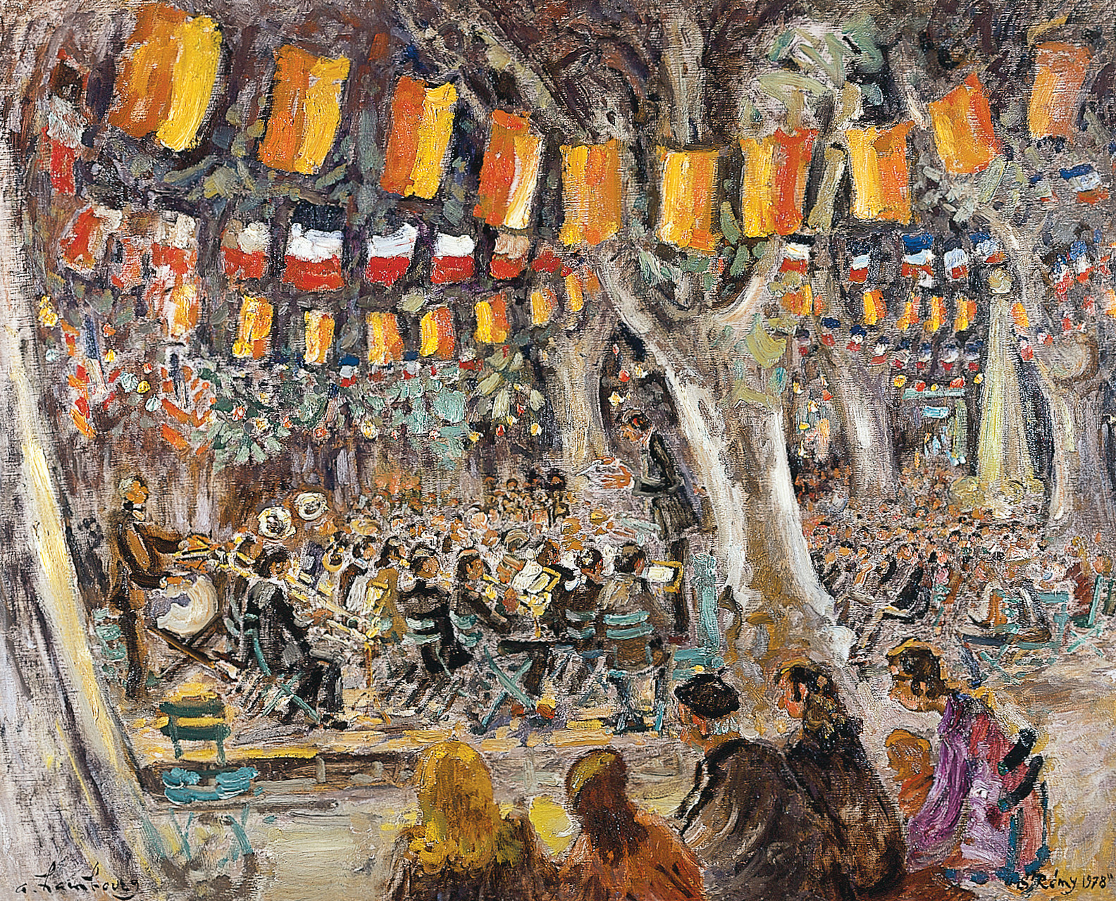 «Le concert» 1978, 81cmx100cm, SR55