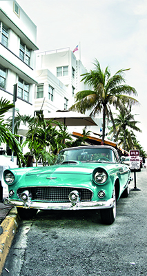 MIAMI VINTAGE / 80 x 150 cm