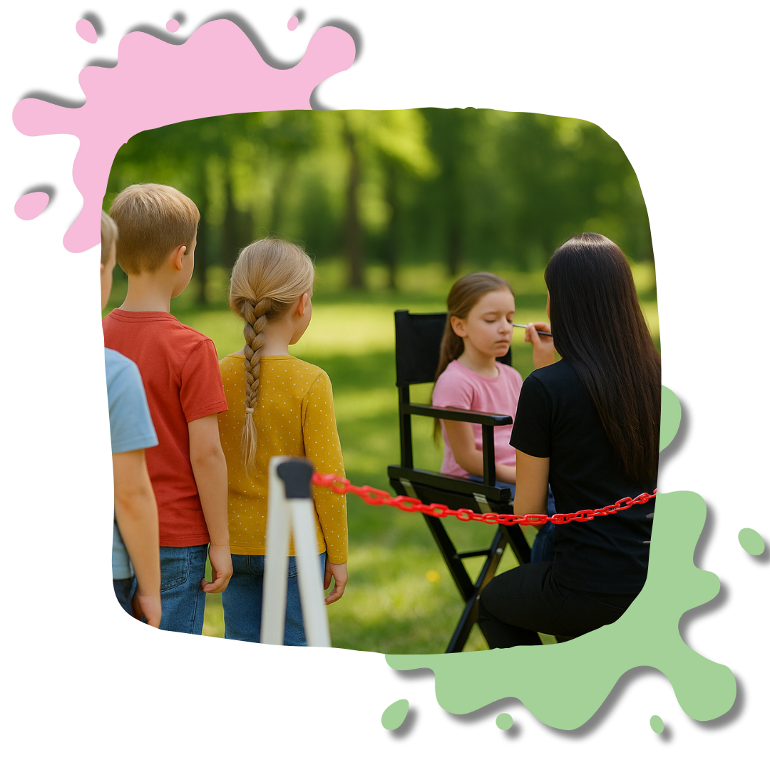 Kinderschminken - So bewältigst du die Warteschlange