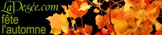 la pesée fête l'automne