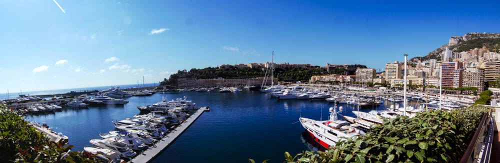 Der Hafen von Monaco.