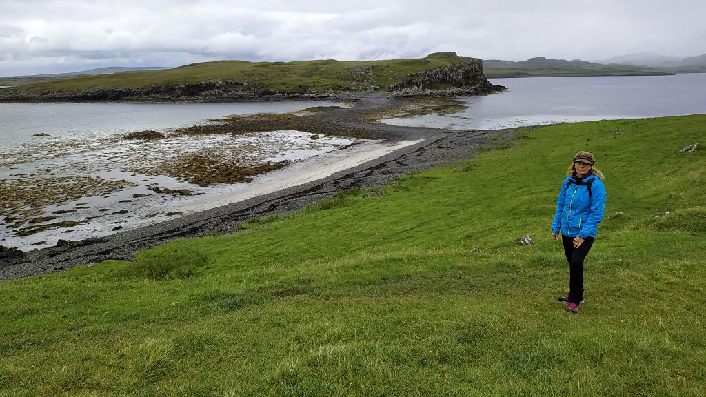 Wanderung auf die Insel Oronsay. Aber bitte nur bei Ebbe !