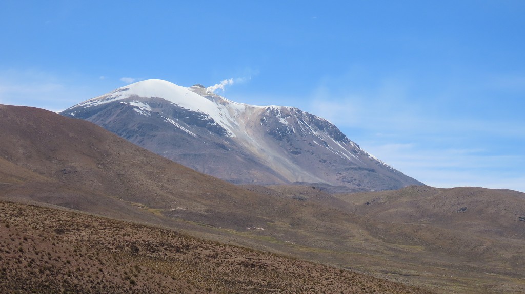 Aktiver Vulkan Guallatiri, 6063 m