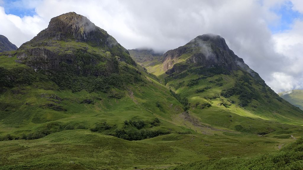 Weiterfahrt durch's Glen Coe