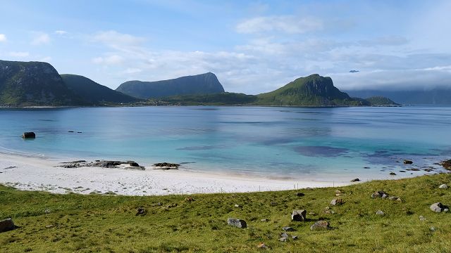 Wanderung von Haukland Richtung Uttakleiv