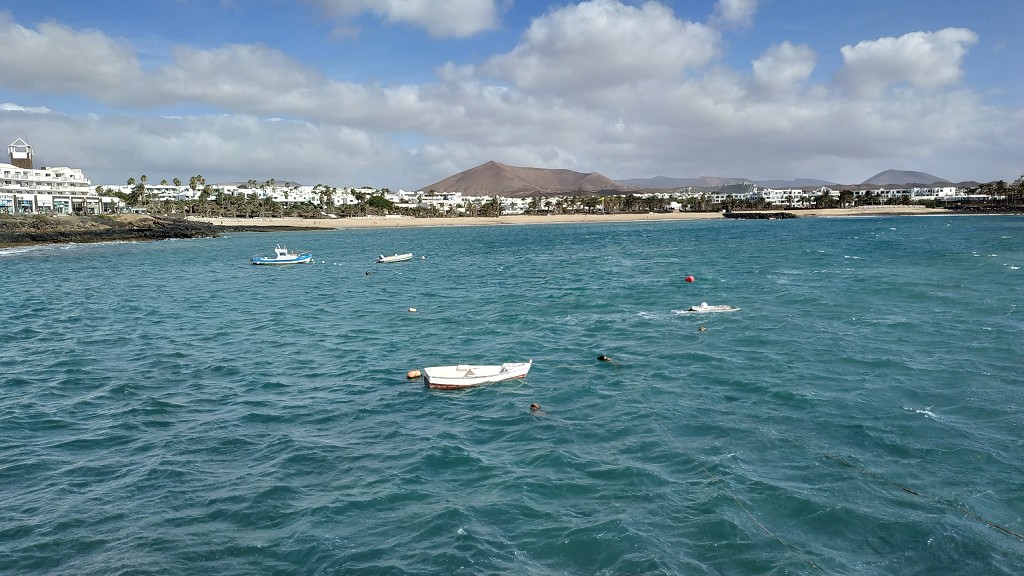 Wir wohnen auf der Mole in Costa Teguise